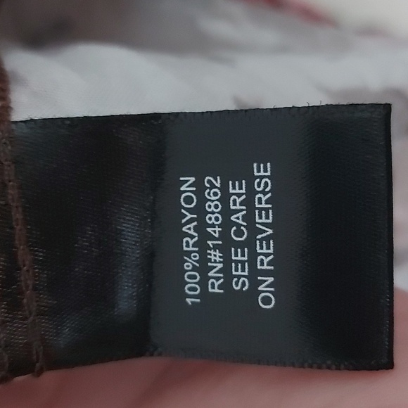 Torrid Rayon Twill Peasant Blouse Brown/Floral  Size 3X - Picture 7 of 9